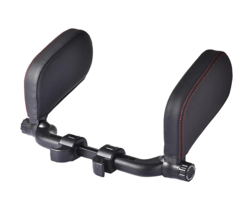 Car headrest pillow Sleep Adjustable Side Car - Black Tie Gadget
