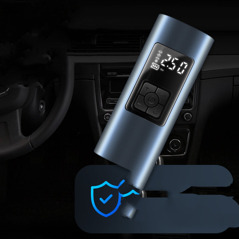 Wireless Portable Electric Car Air High Power - Black Tie Gadget