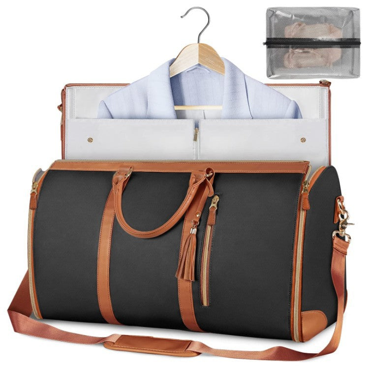 Large Capacity Travel Duffle Bag - Black Tie Gadget