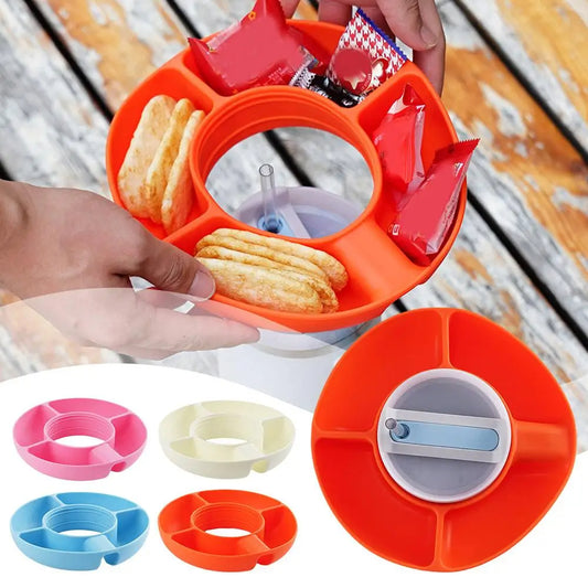 Silicone Snack Ring for Stanley Cup - Black Tie Gadget
